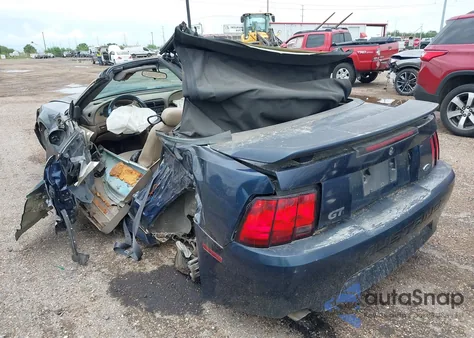 2001 Ford Mustang Gt from USA, damaged, VIN 1FAFP45X41F196502
